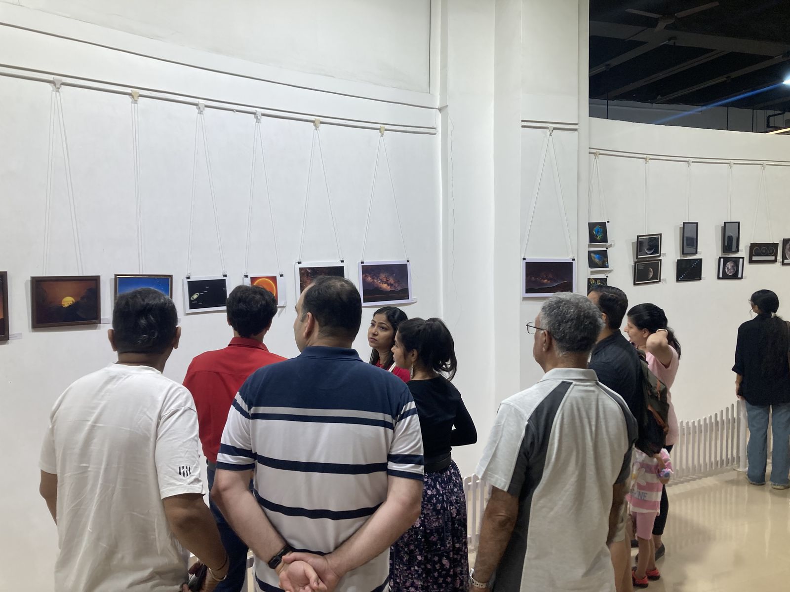 Visitors at Exhibition