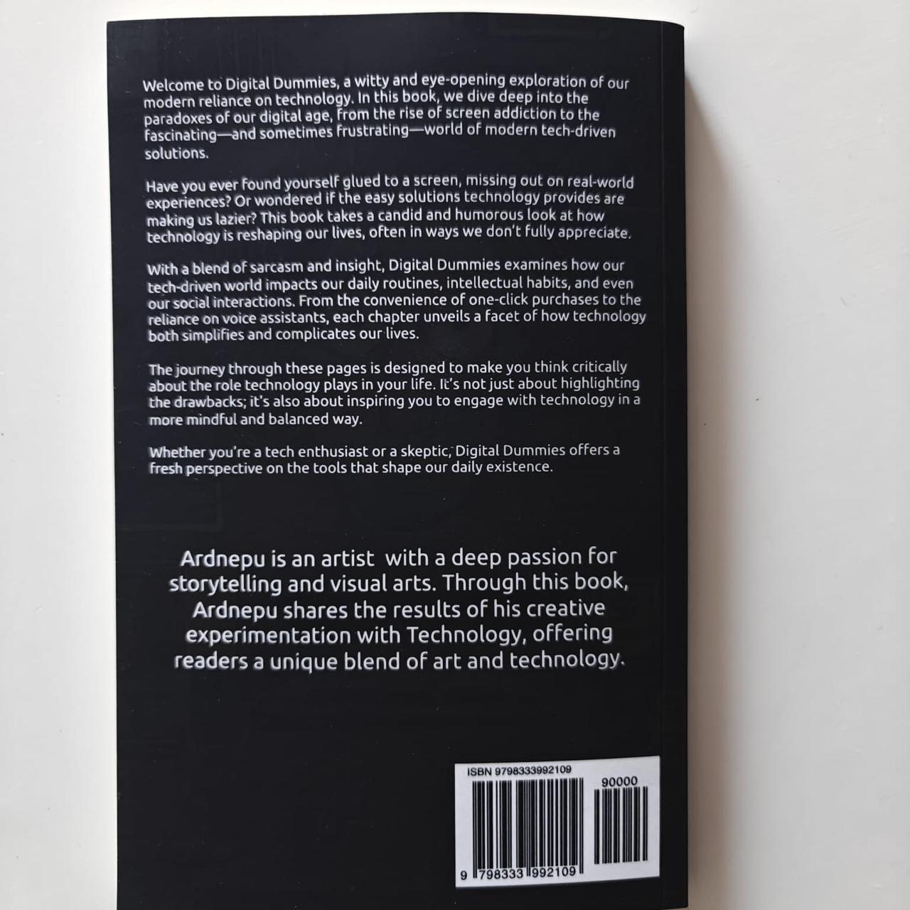 Digital Dummies book back cover