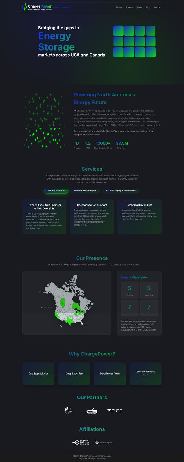 Charge Power Inc. screenshot