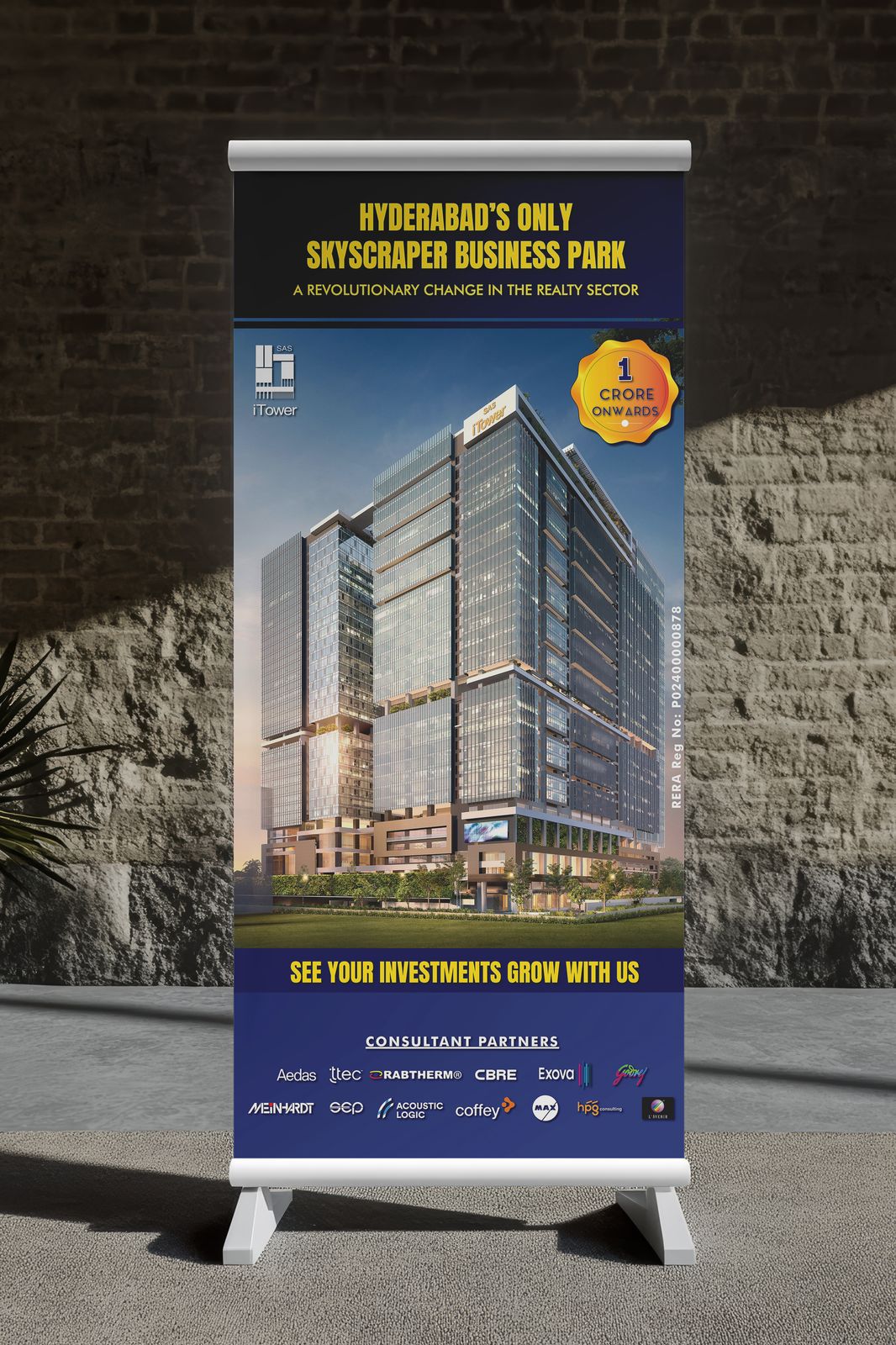 SAS Tower Standee