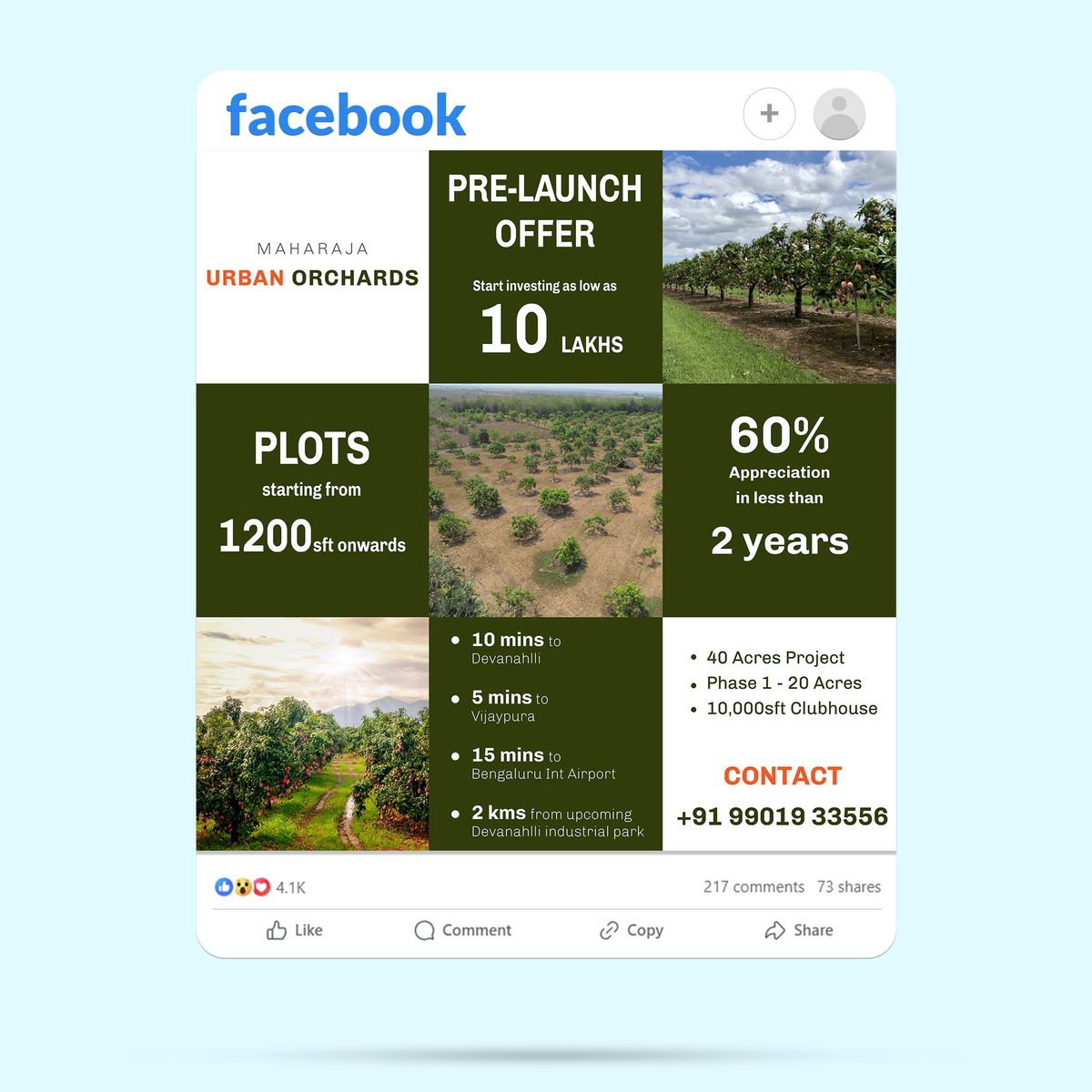 Urban Orchards Social Post